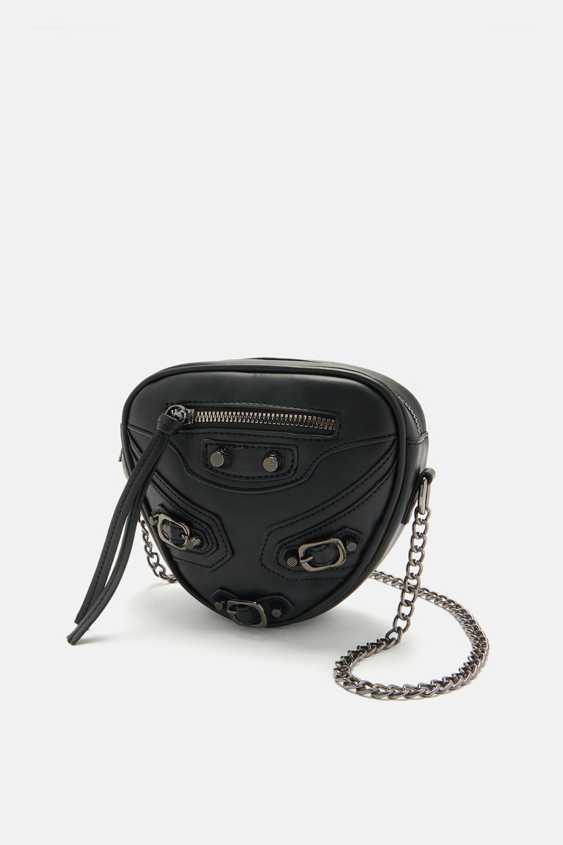 So Heartless Crossbody Bag - Black | Fashion Nova, Handbags | Fashion Nova