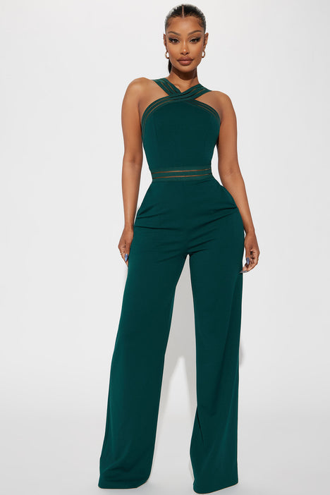 Always In Style Jumpsuit Hunter Fashion Nova Jumpsuits