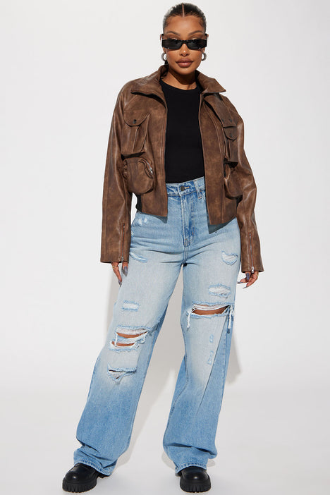 Can you wash clearance a faux leather jacket