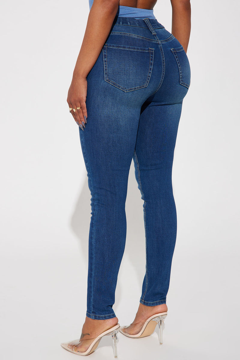 Sophia Super Smoothing Stretch Skinny Jeans - Dark Wash | Fashion Nova ...