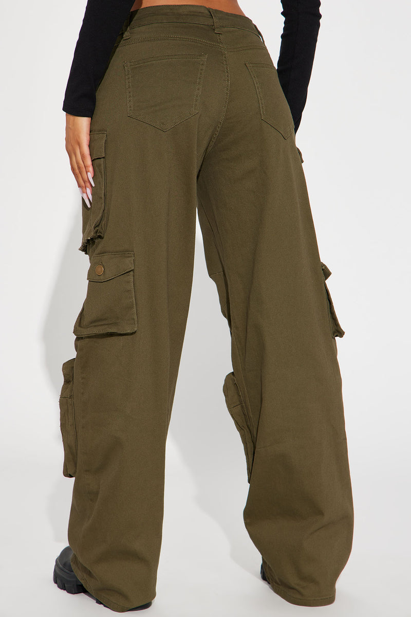 Take It Back Cargo Pant - Olive | Fashion Nova, Pants | Fashion Nova