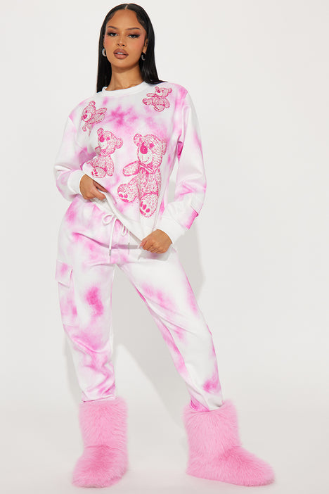 Tie dye jogger set fashion nova outlet