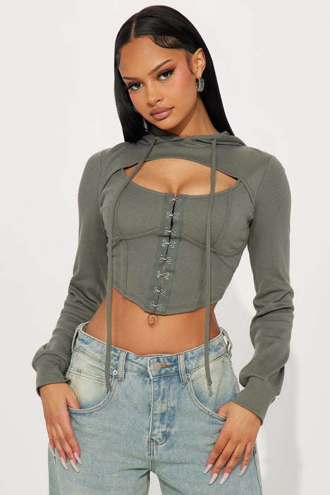 Crop top hoodie fashion nova new arrivals
