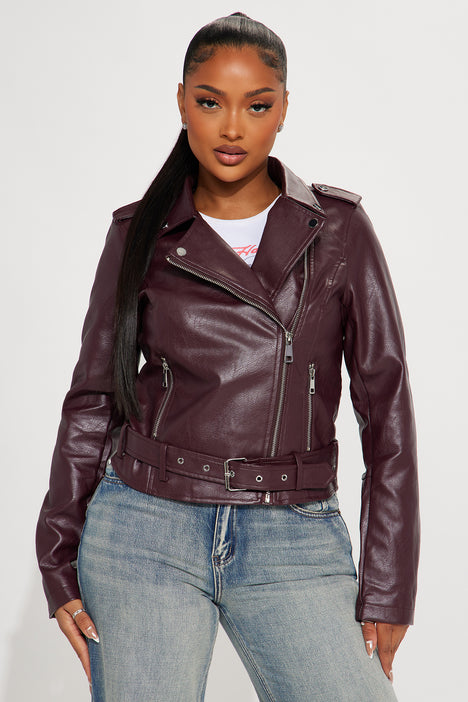 Vegan motorcycle shop jacket
