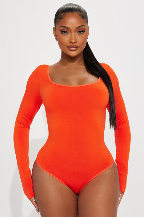 Never The Same Seamless Bodysuit Red