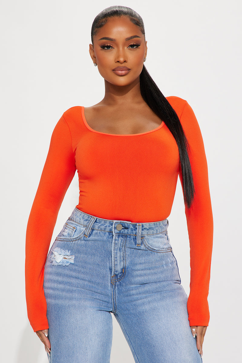 Never The Same Seamless Bodysuit Red Fashion Nova, Bodysuits