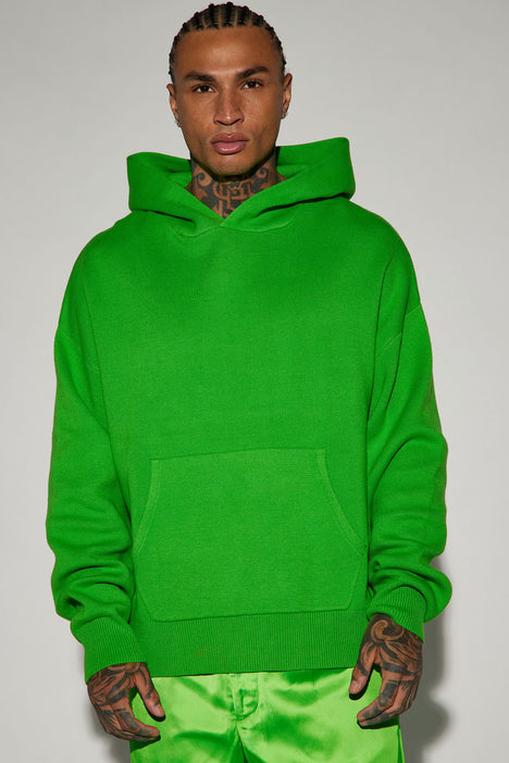 Heavyweight Sweater Hoodie Green Fashion Nova Mens Sweaters