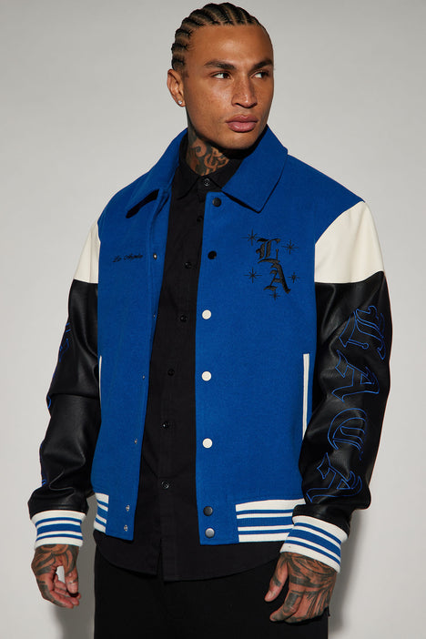 Fashion nova varsity jacket on sale