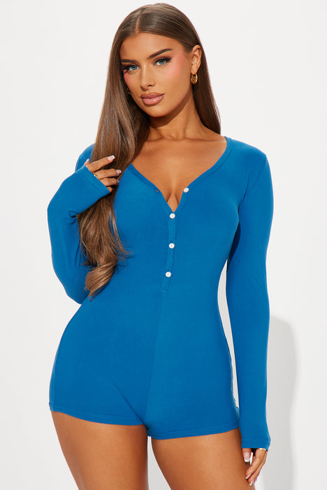 Pj romper shop long sleeve