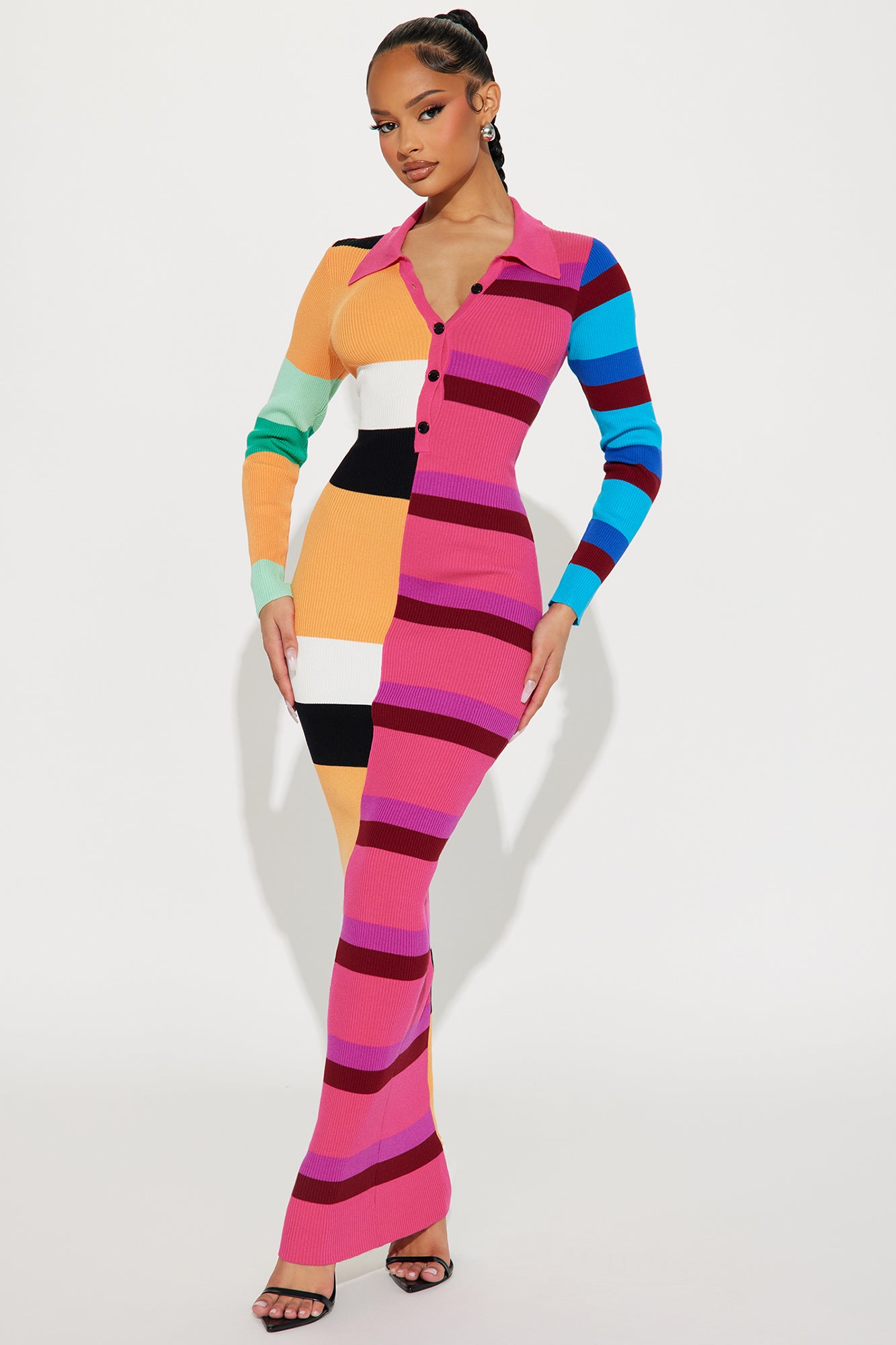 Fashion nova new arrivals rainbow sweater