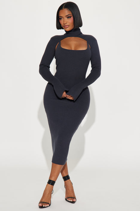 Oversized sweater dress fashion nova hotsell