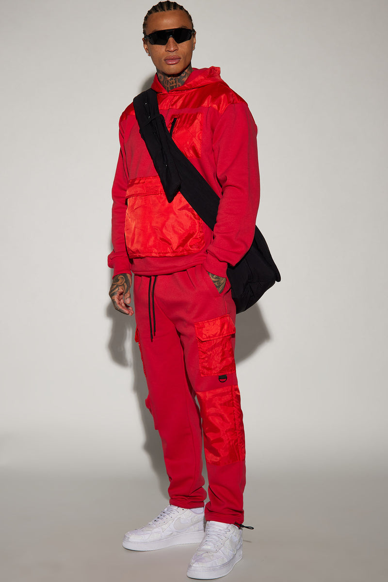 Everything We Need Sweatpant - Red | Fashion Nova, Mens Fleece Bottoms ...