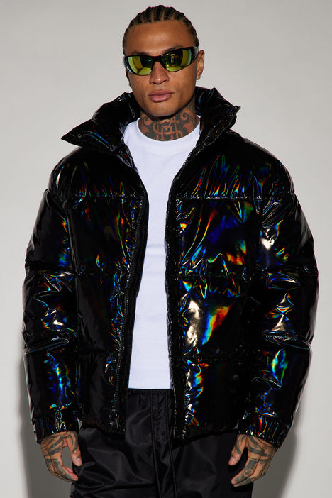 Fashion nova holographic 2025 jacket