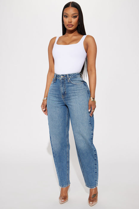 Fashion nova mom hot sale jeans