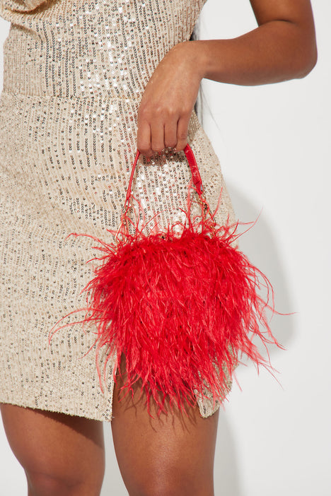 Flutter My Heart Clutch Red