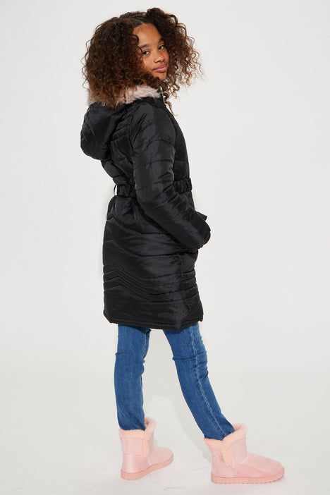 Stylish puffer top