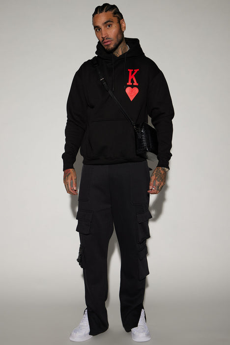 King of deals hearts hoodie