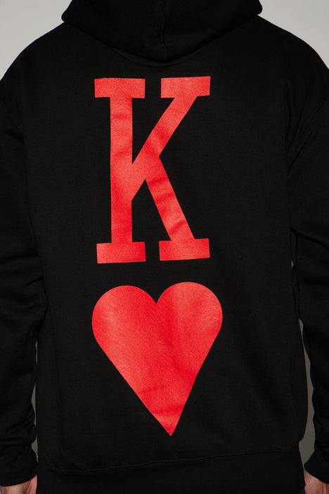 King of hearts hoodie clearance