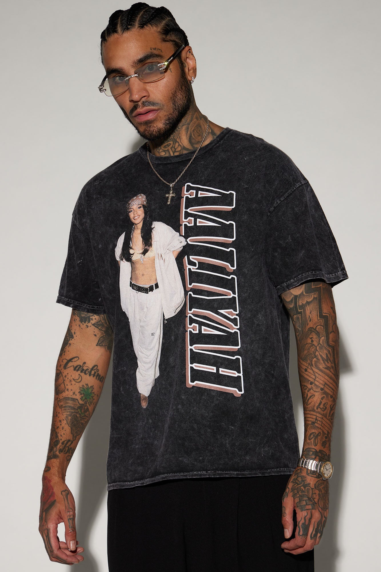 Aaliyah sweatshirt fashion nova sales