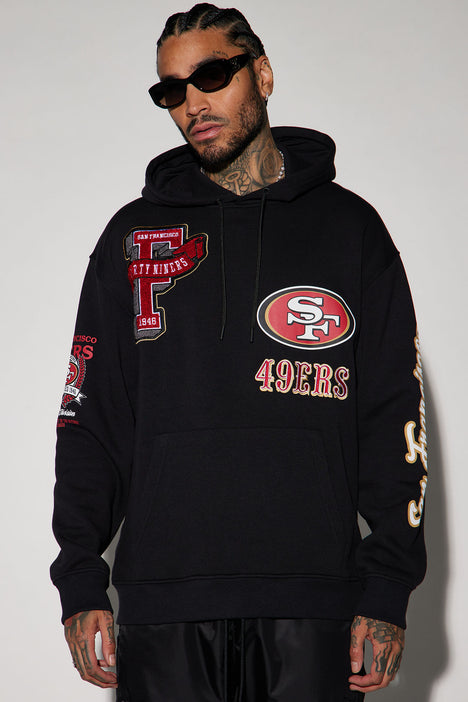 Black clearance 49ers hoodie