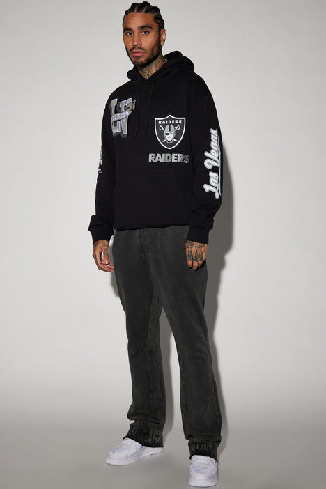 Raiders online hoodie black