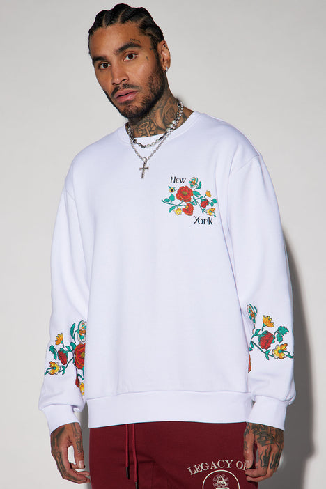 Mens graphic 2025 sweater