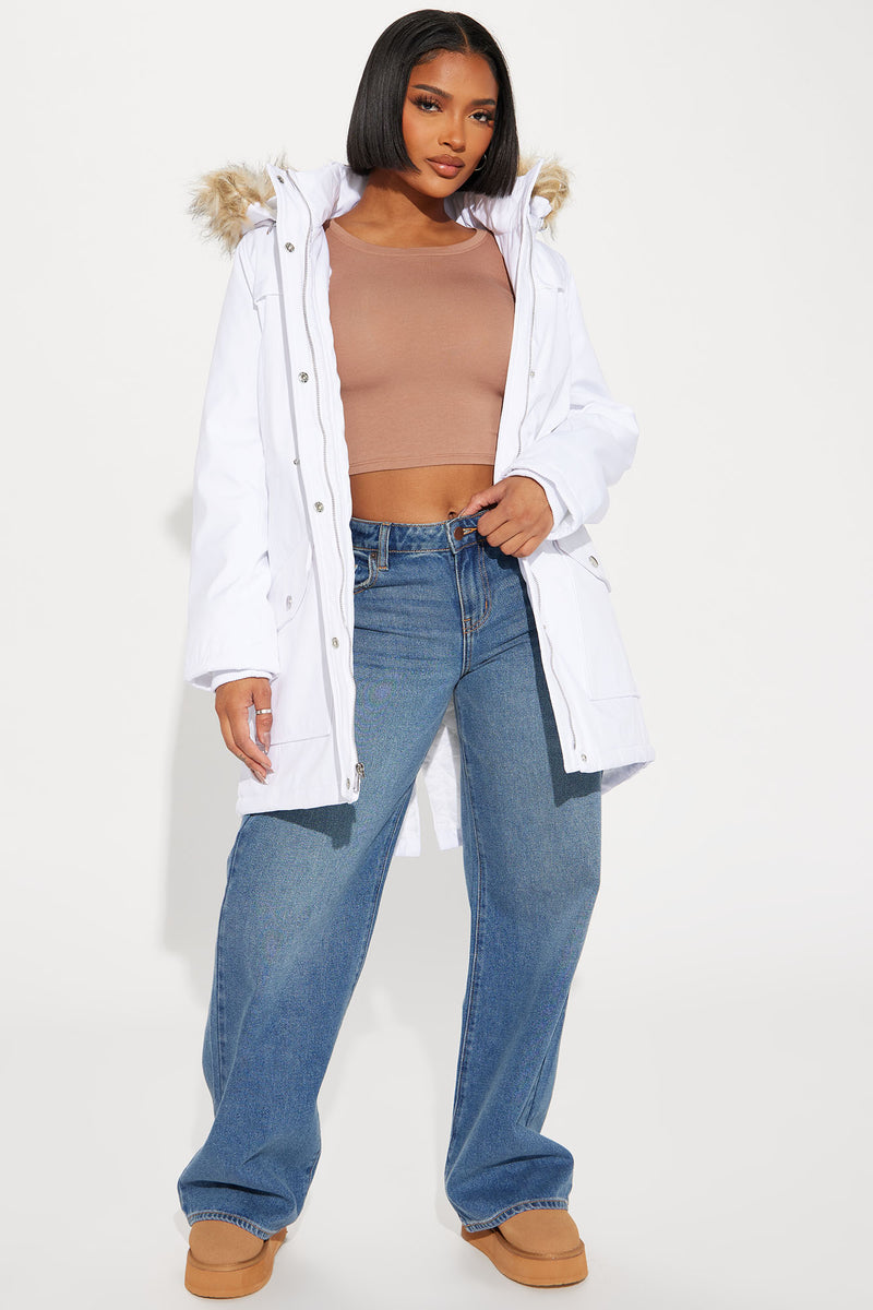 Cozy Inside Puffer Jacket - White | Fashion Nova, Jackets & Coats ...