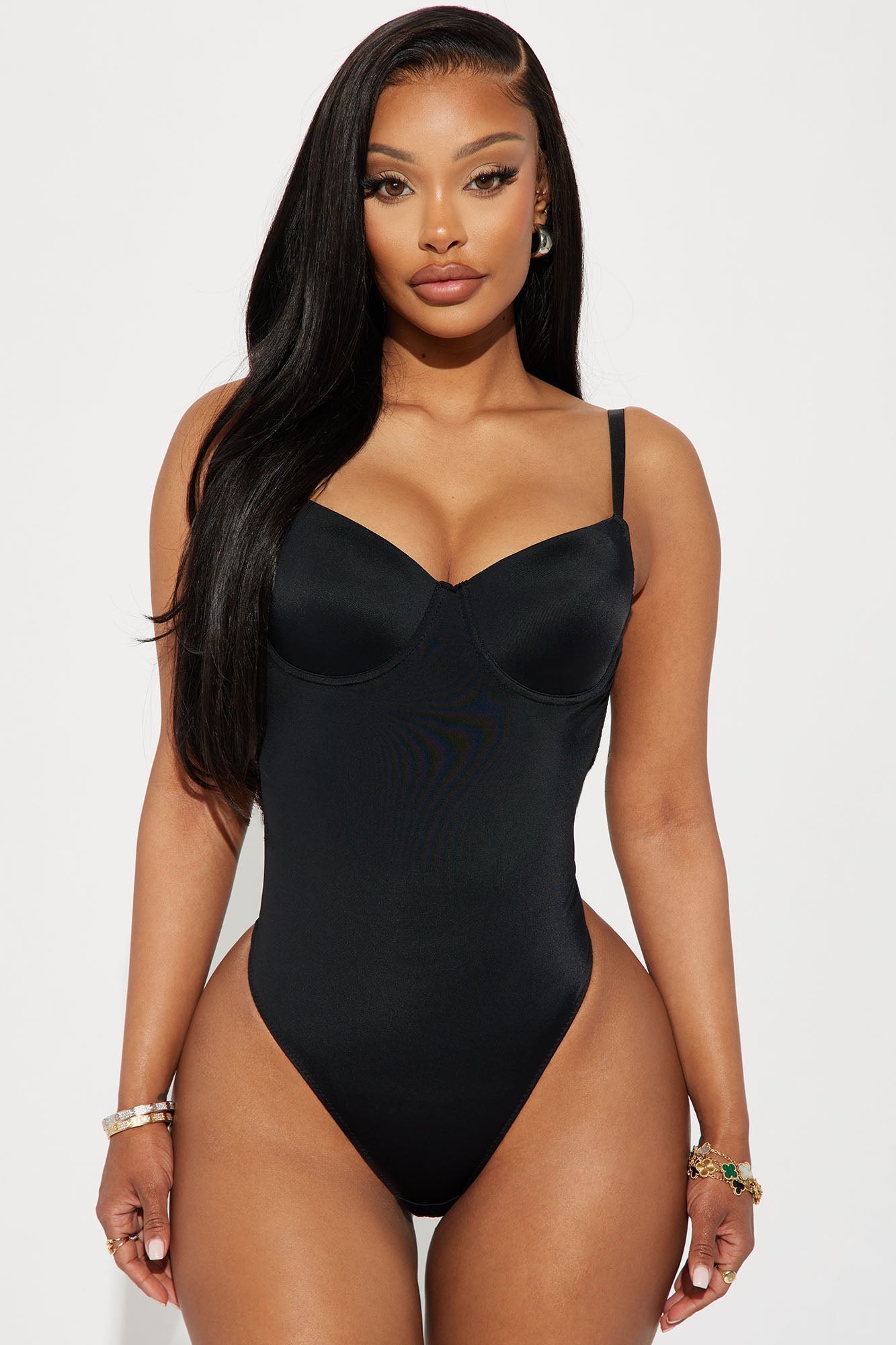 Show Off Shapewear Bodysuit Black Fashion Nova Lingerie