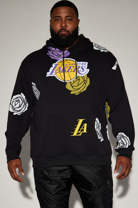 Lakers hotsell hoodie black