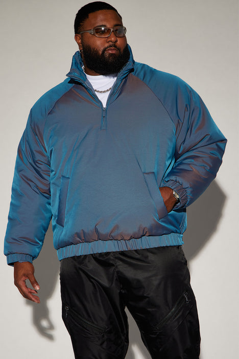Mens iridescent deals jacket