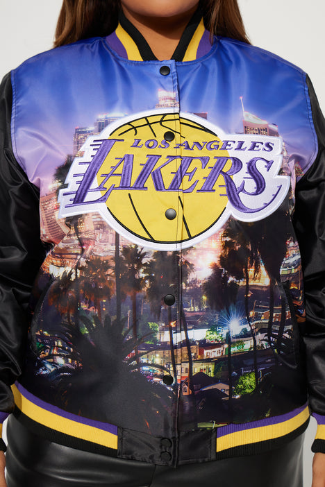 Lakers on shop court jacket