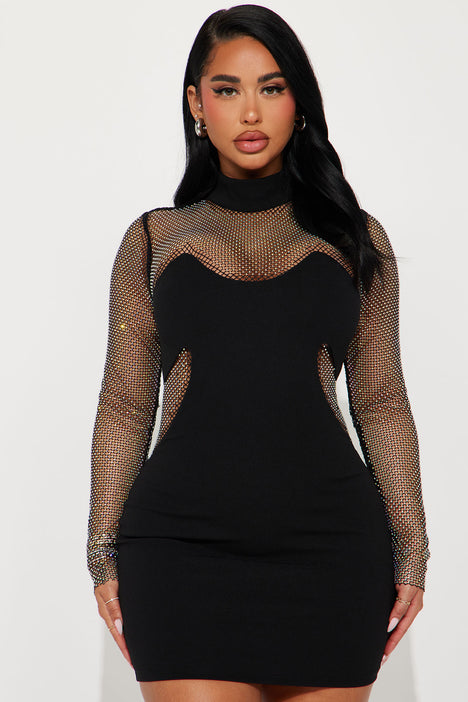 Fashion nova shop rhinestone dress