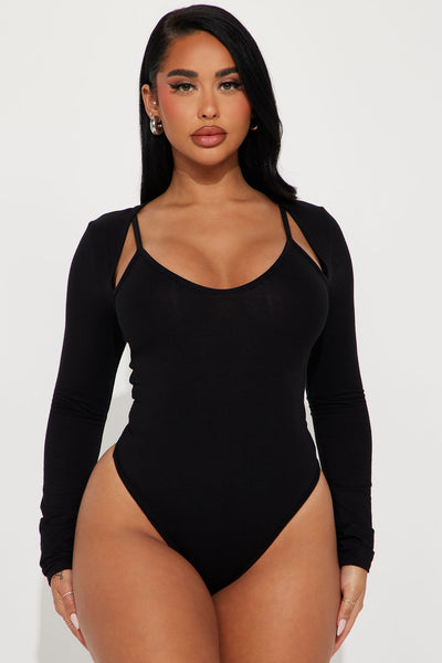 Black bodysuit fashion nova outlet