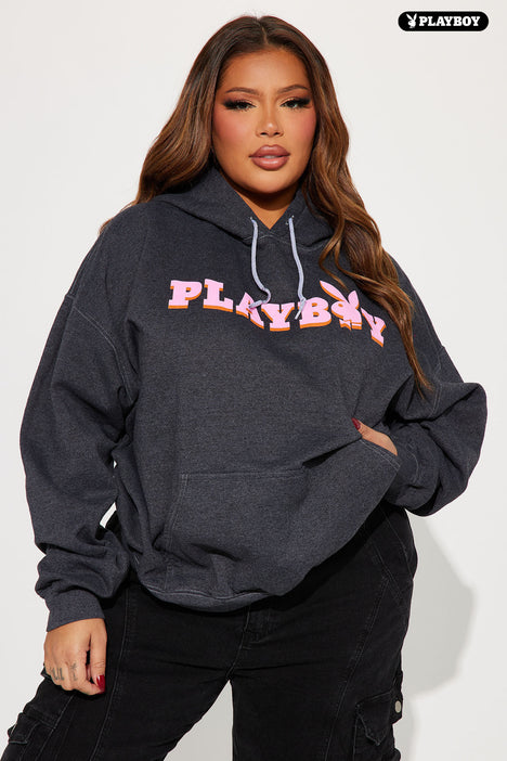 Playboy hoodie plus size store