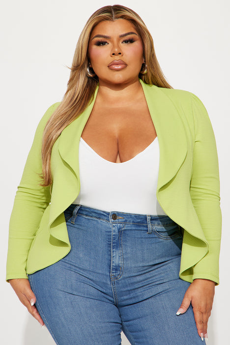 Meet And Greet Blazer Sage Fashion Nova Jackets Coats
