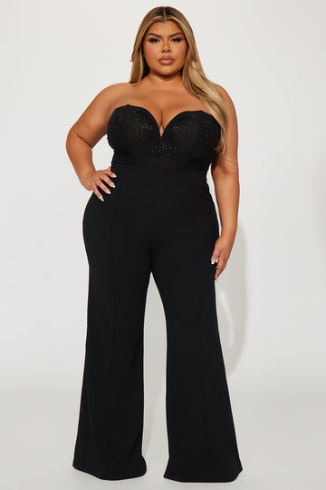 Fashion nova plus size jumpsuits 2025