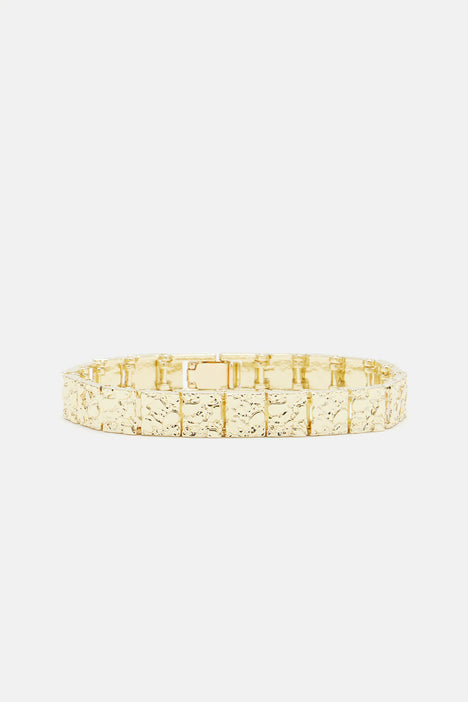 Puffy Mariner Nugget Bracelet (10K) | Nugget bracelet, Jewelry website  design, Jewelry website