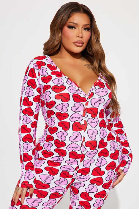 Plus size hotsell valentine's day pajamas