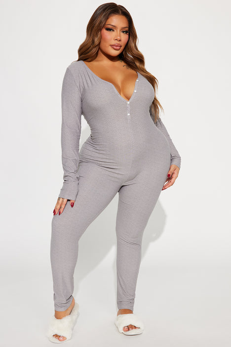 Girls sales grey jumpsuit