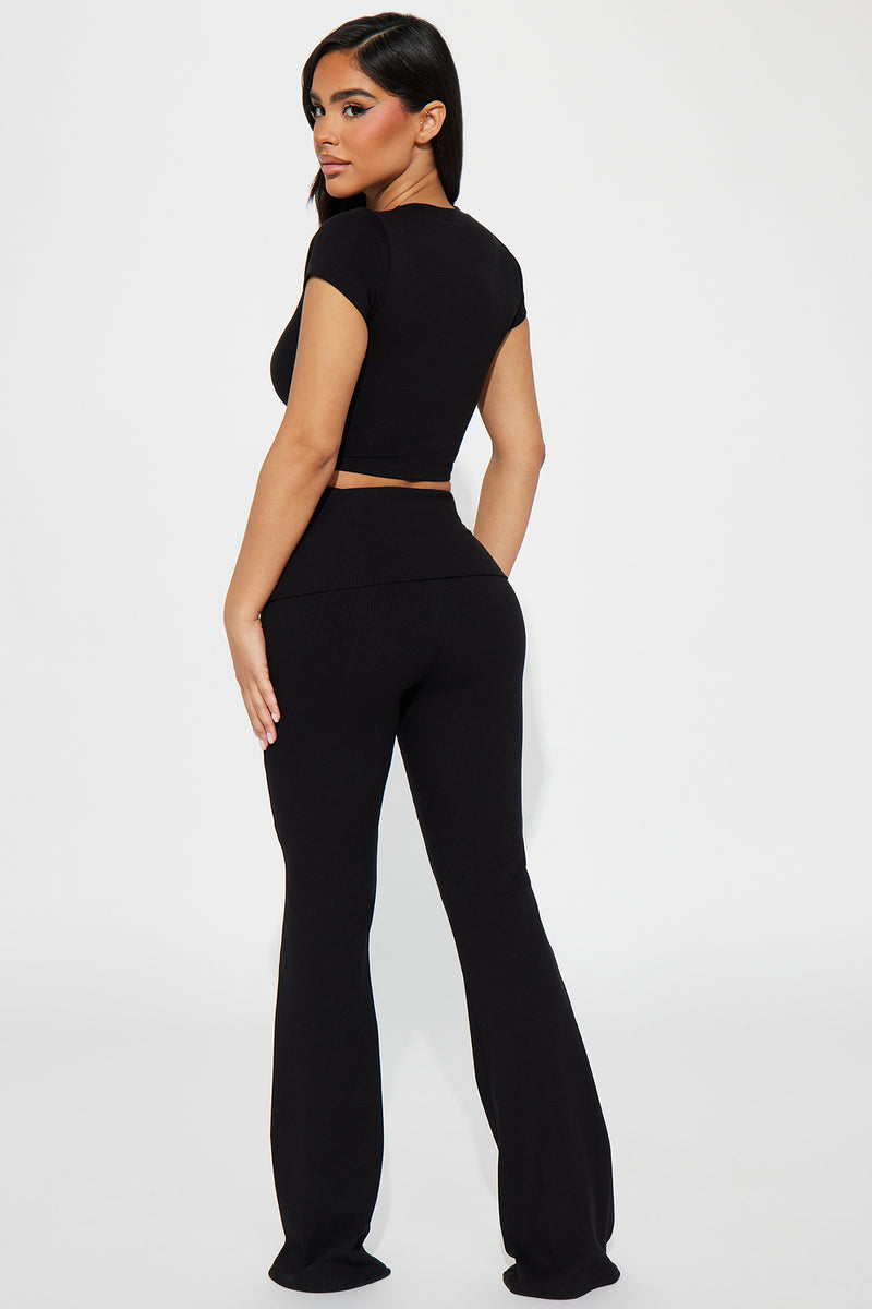 Tamara Snatched Pant Set - Black | Fashion Nova, Matching Sets ...