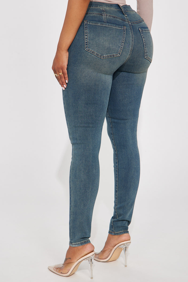 Unfounded Tinted Stretch Skinny Jeans - Medium Wash | Fashion Nova ...