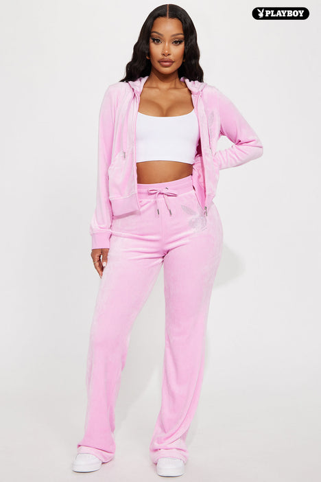 Playboy hotsell joggers pink