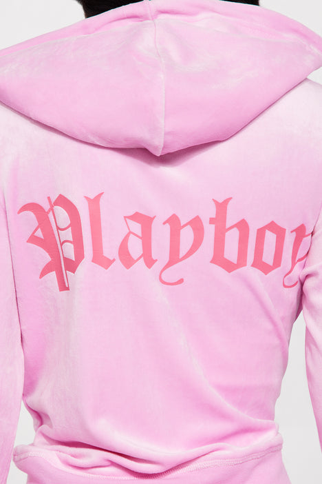 Pink playboy sale bunny hoodie