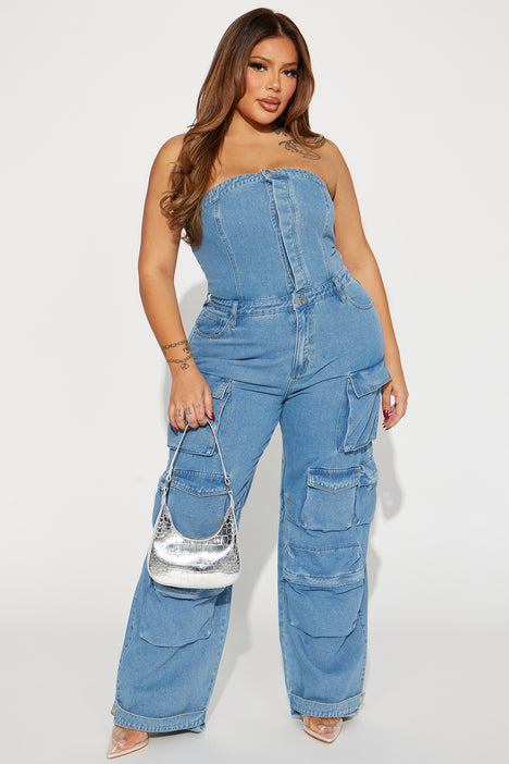 Dixie Denim Jumpsuit Denim