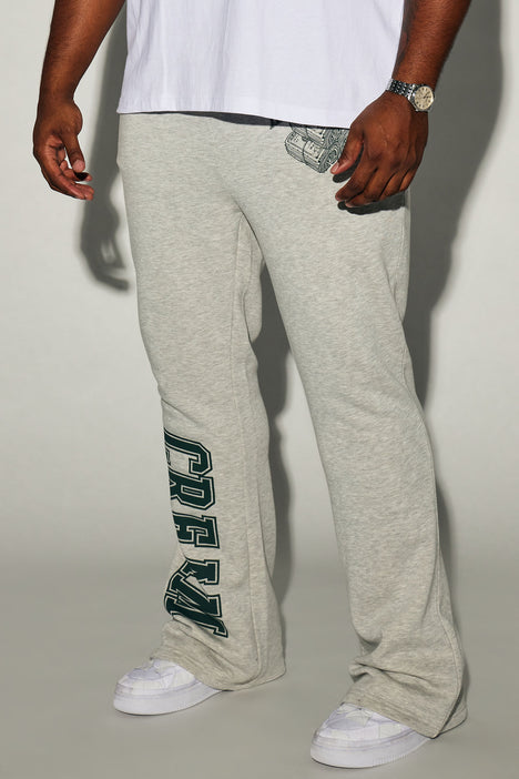Mens heather sales grey sweatpants