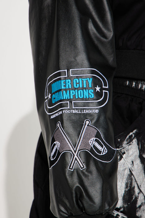 LA Champions Bomber Jacket Black