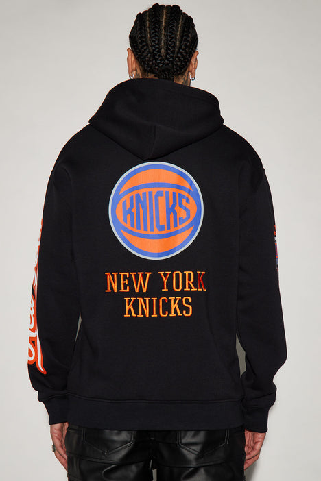 Knicks hoodie black cheap