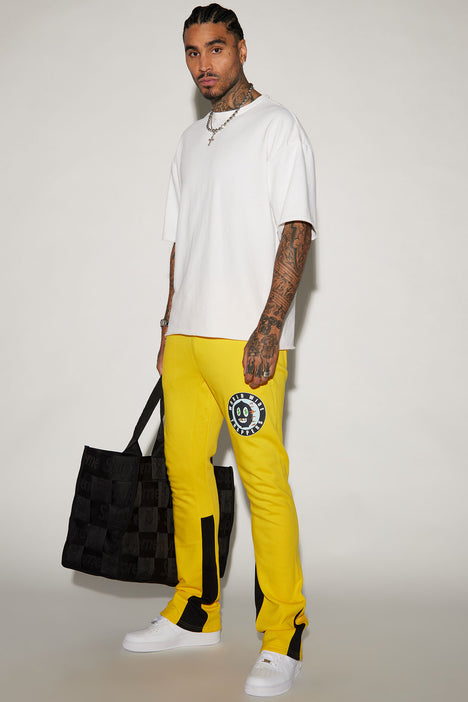 Gold sweatpants mens best sale