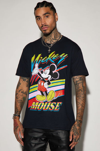 Disney Mickey Mouse Short Sleeve Tee Black Fashion Nova