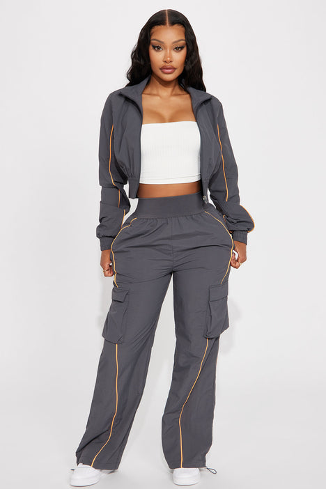 Fashion nova outlet windbreaker pants